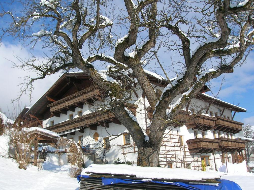 Pension Kirchbrugger Telfes im Stubai Exteriér fotografie